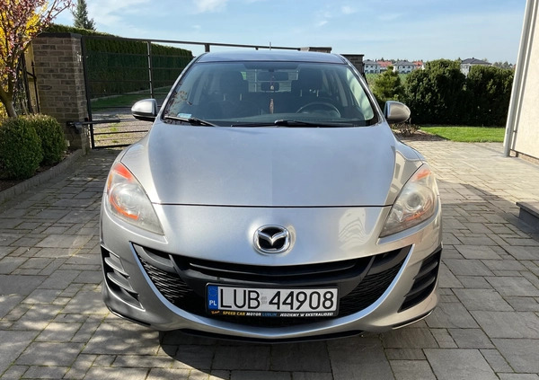 Mazda 3 cena 17450 przebieg: 182950, rok produkcji 2010 z Lublin małe 137